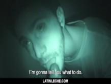 LatinLeche - Straight Guy Sucking My Dick In Night Vision