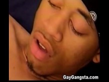 Hardcore anal mierda de salvaje sexy gay negro