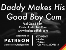 Gentle Daddy hace que su buen chico se corra VISTA PREVIA Gay Dirty Talk Audio erótico para hombres