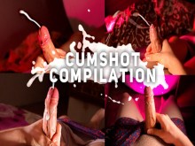 Solo Cumshot Compilation ( onlyfans - @handjobmen )