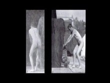 Locomoción desnuda masculina de Muybridge