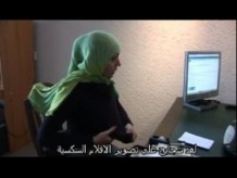 Moroccan slut Jamila tried lesbian sex with dutch girl(Arabic subtitle)