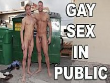GAYWIRE - ¡Colby Jansen y Evan Eros tienen sexo gay en público!