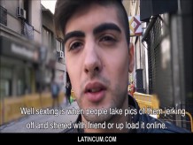Joven aficionado latino bi chico follado por dinero en efectivo del cineasta