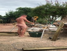 Constructor nudista de Gloucestershire