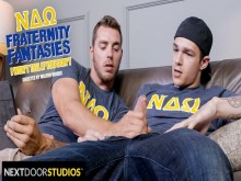 NextDoorStudios - Los chicos de fraternidad tienen un secreto, taladran y chupan