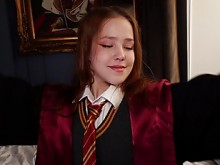 Draco Malfoy usa magia sexual prohibida fuera de Hogwarts. Martín Hechizo. Nicole Murkovski.