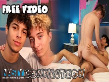 NastyTwinks - Conexión - Joder, Jordan y Caleb se dan cuenta de que deberían estar juntos - Íntimo