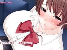 Hentai - Una historia sobre convertirse en una amiga sexual con una chica en tu clase el anime de movimiento 1