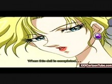 Anime Tentacle Monster folla caliente nena