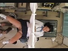 La encantadora chica japonesa consiguió su idiota en una clínica de ginecología