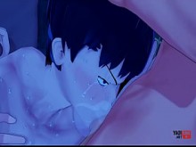 Kageyama de Haikyuu en una orgía con 5 VIDEO Mens Yaoi - Manga japonés asiático Anime Hentai Gay Porn