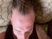 Twink Caliente Garganta Profunda Y Traga Compañeros De Cuarto Polla Enorme POV