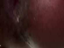 Gaping chico negro peludo coño suelto acostumbrarse por consolador