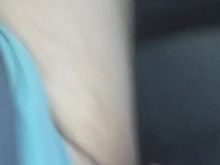 Me encanta conducir desnuda - corrida