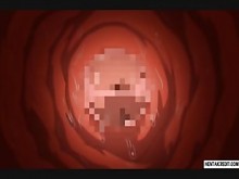 Hentai adolescente con correa