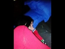 ENTRO A LA HABITACION DE MI MEJOR AMIGA Y LA GRABO ANAL VAGINAL