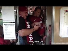 Gang Bang checo 21 Parte 1 Gangbang de fútbol en un tren