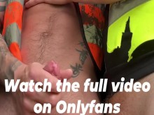 Ginger comerciante Creampies constructor caliente arriesgado polvo al aire libre