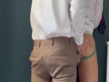 Me follé DURO a mi caliente amigo de la universidad después de clase PRIMERA VEZ Sexo gay apasionado a pelo