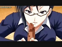 Chicas anime disfrutan en grupo