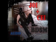 AUDIO JOI+CEI Si te quieres correr primero te voy a castigar.