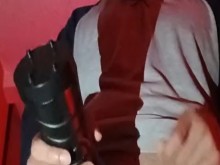 cuarto caliente (joven latino se masturba con un jugete POV)