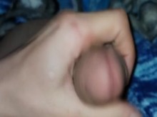 Golpeando una gran polla en el estómago