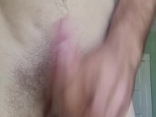 Gran polla soplando buena carga