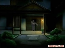 Chica japonesa anime follada duro por una gran compra