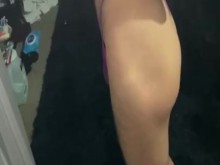 Femboy vistiendo lencería. Envíame un mensaje privado para videos personalizados