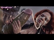 Black Widow X Hulk: una poderosa reunión de superhéroes generada por IA